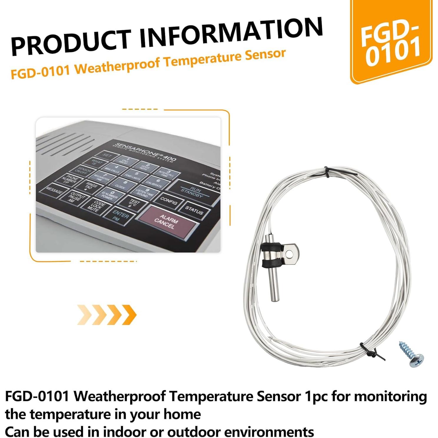 Sensor de Temperatura a Prueba de Agua Valorup FGD-0101