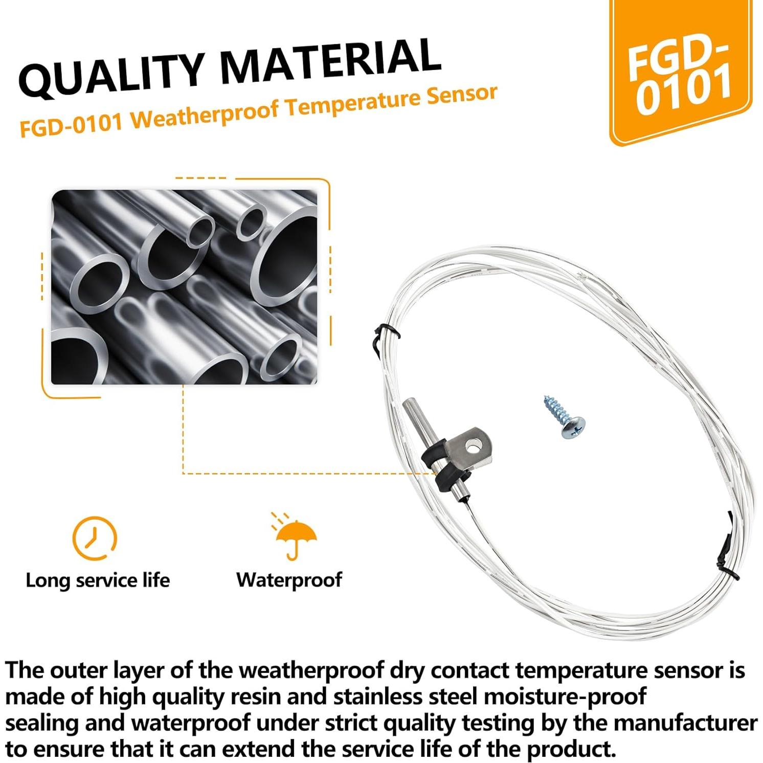 Sensor de Temperatura a Prueba de Agua Valorup FGD-0101