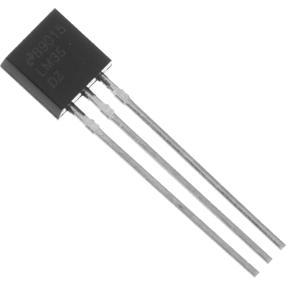 5 Sensores de Temperatura LM35DZ Bridgold - Precisión -55 a +150°C