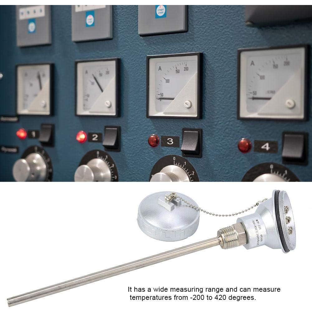 Cabezal de Termopar PT100 YWBL-WH 200mm Acero Inoxidable