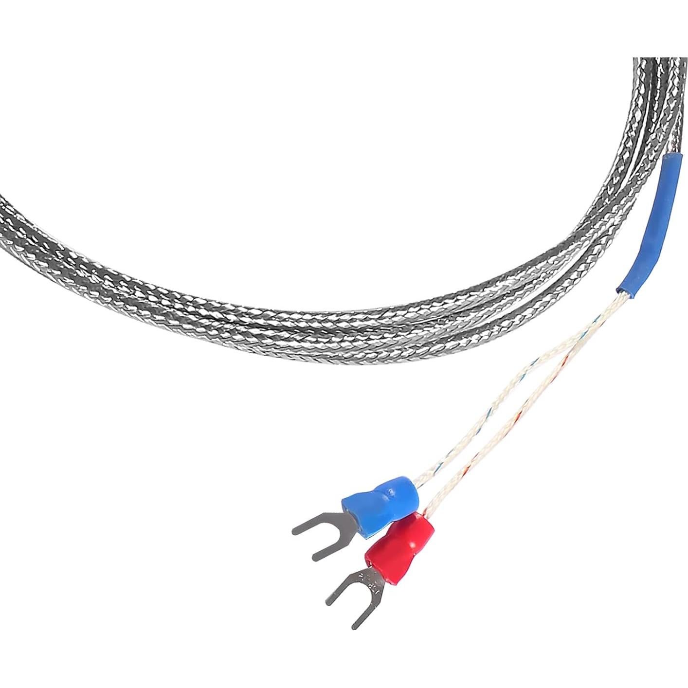 Sonda de Temperatura Tipo K Alinan 1M M6 0-400°C 2 Pcs