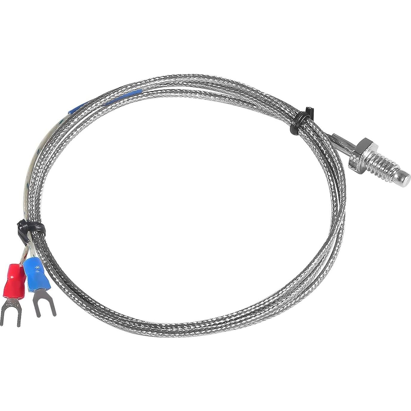 Sonda de Temperatura Tipo K Alinan 1M M6 0-400°C 2 Pcs