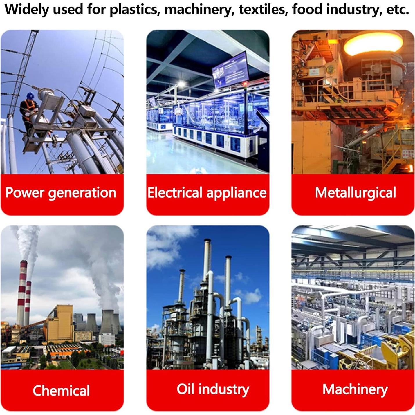 Termopar tipo K Wal front con tornillo M6 y cable 2m 0-400°C