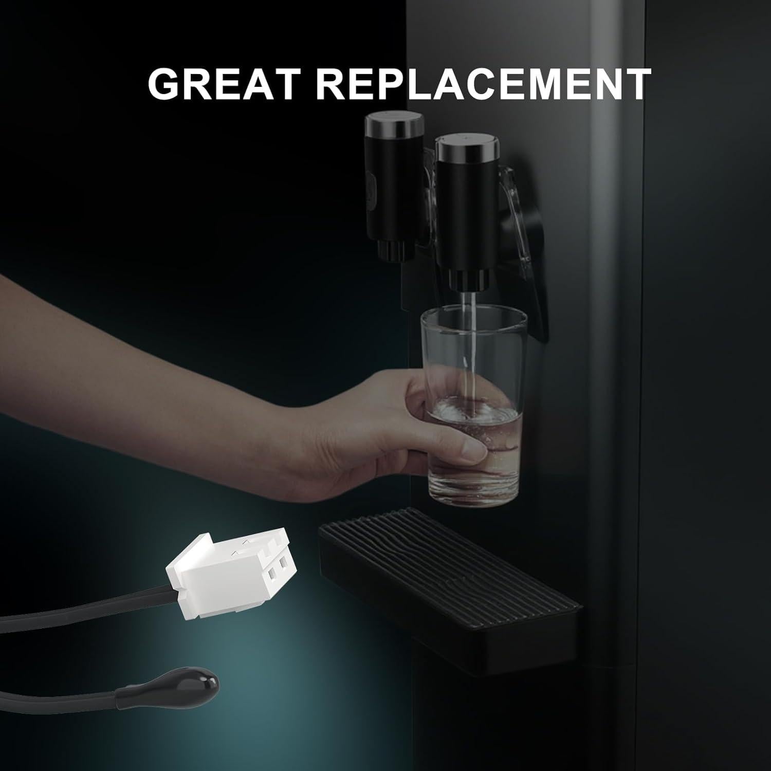 Sonda de Temperatura DROK 10K 5pcs 1 Metro Resistente al Agua