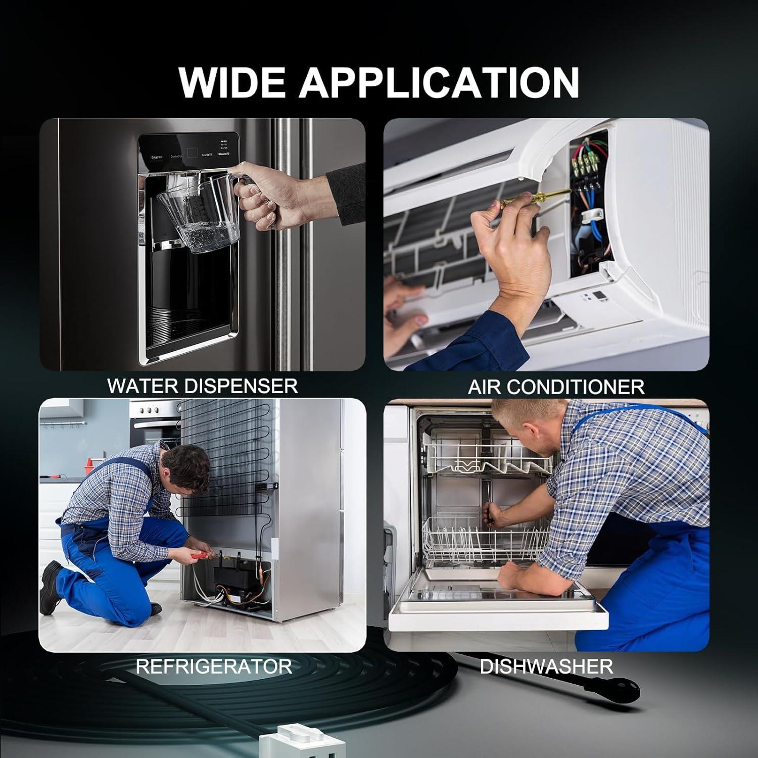 Sonda de Temperatura DROK 10K 5pcs 1 Metro Resistente al Agua