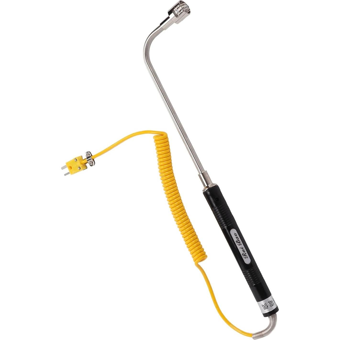 Sonda de Termopar Tipo K LiebeWH con Mango Aislado 300°C