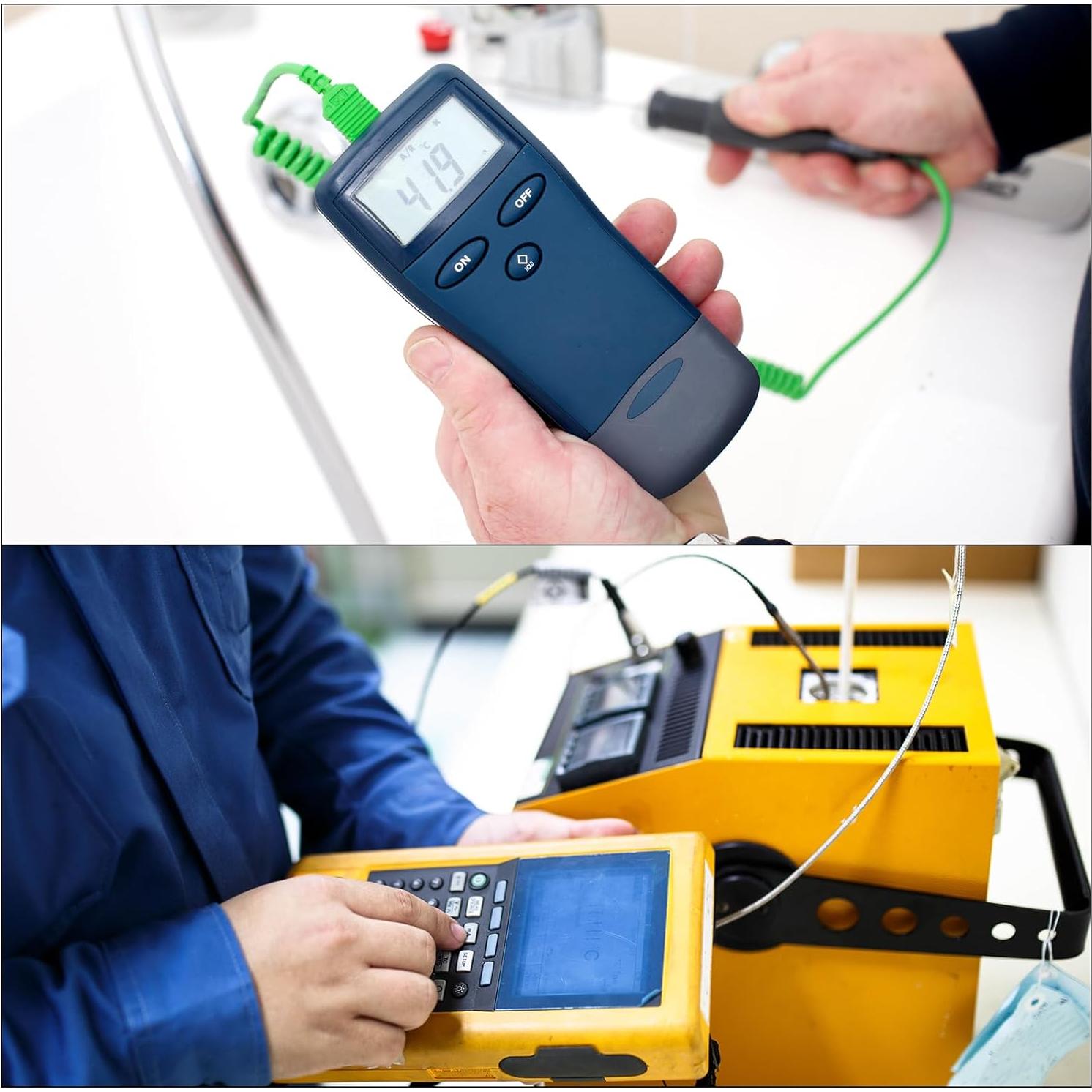 Termopar Tipo K MECCANIXITY Sonda de Temperatura -50 a 1100°C