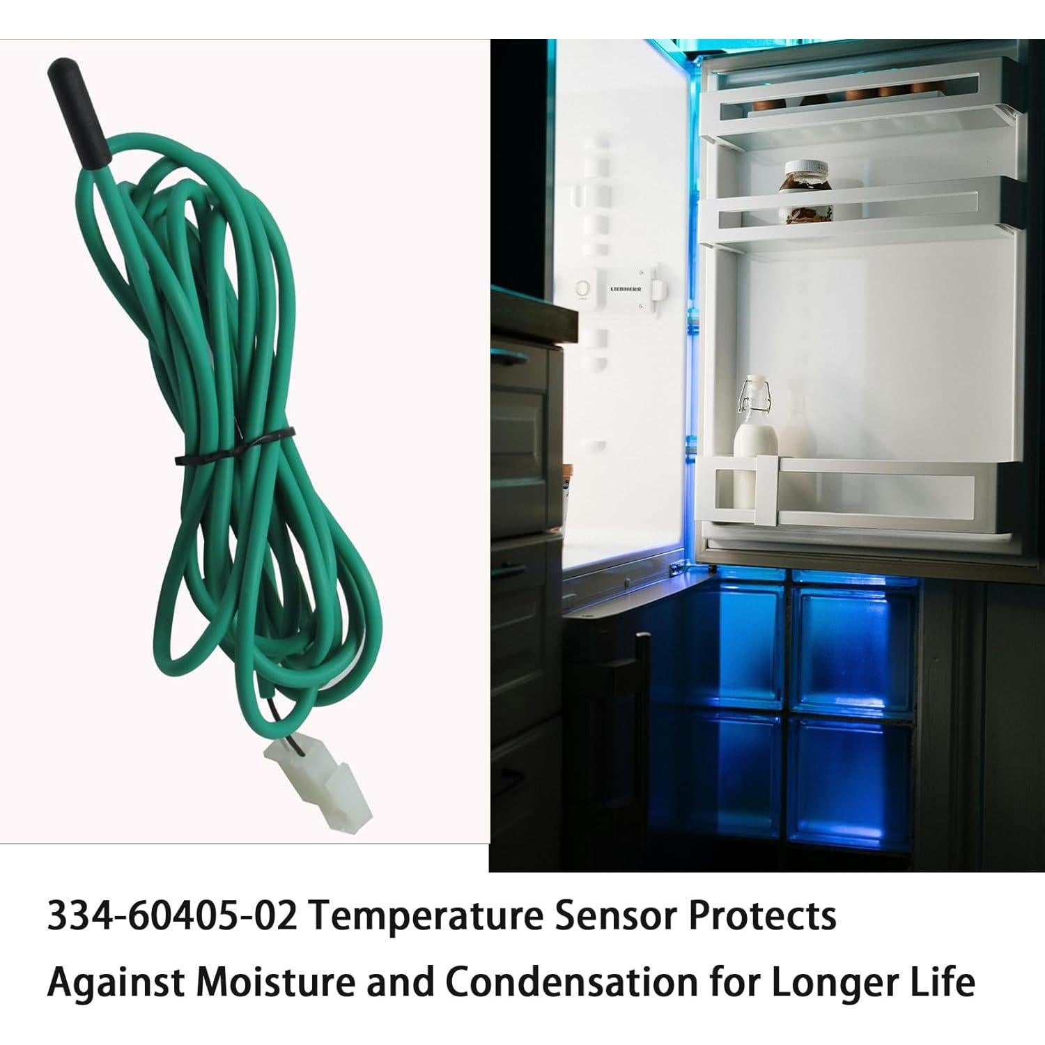 Sensor de Temperatura Traulsen 334-60405-02 Verde 187.96 cm