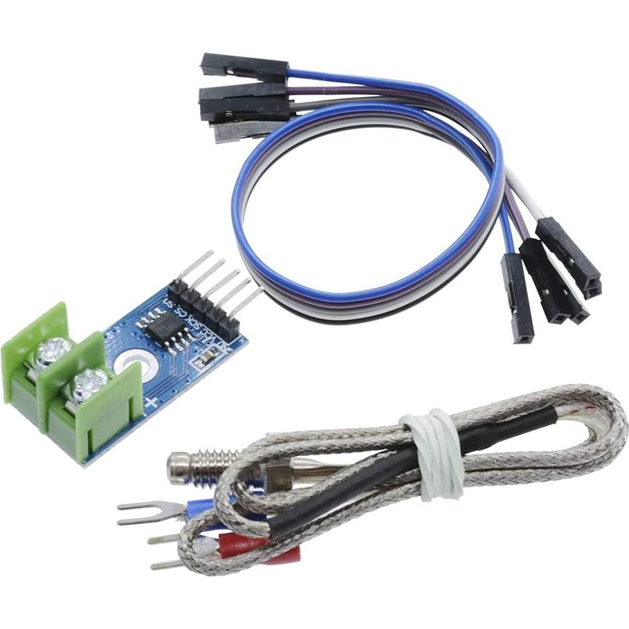 Módulo MAX6675 Aideepen 4-Pack + Termopar Tipo K con Cable