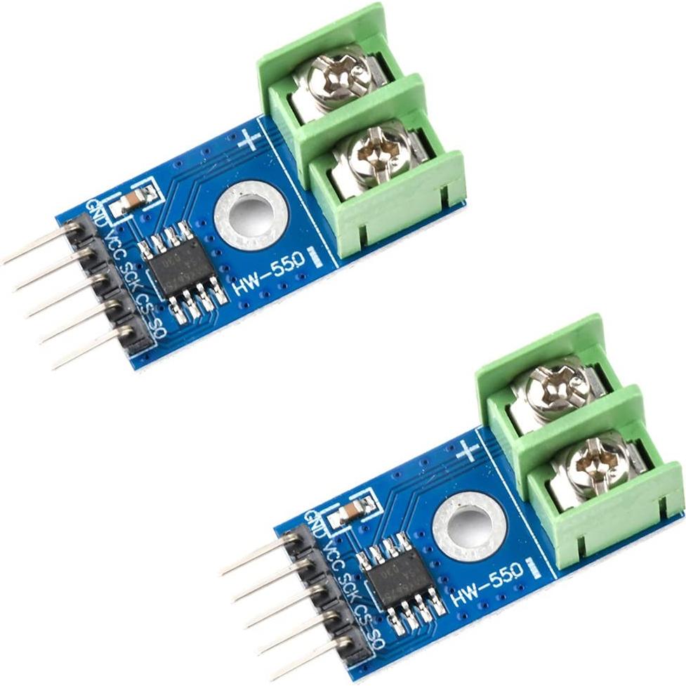 Módulo MAX6675 Aideepen 4-Pack + Termopar Tipo K con Cable