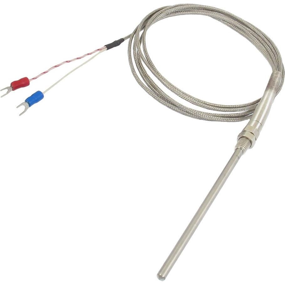 Termopar Tipo K Uxcell 0-400°C 100mm x 5mm Plata