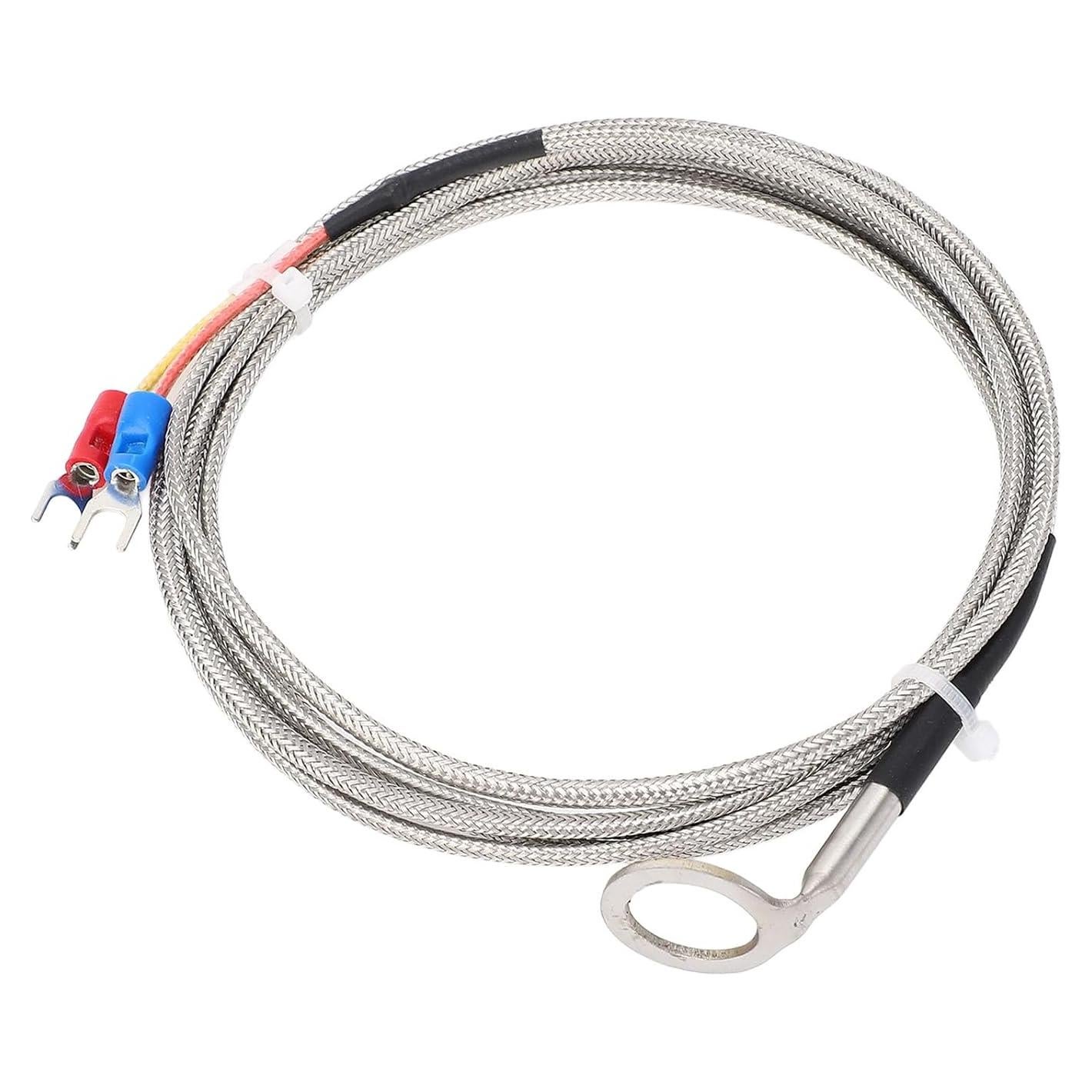 Sonda de Termopar Tipo K WALFRONT 2M Acero Inoxidable -40 a 1000°C