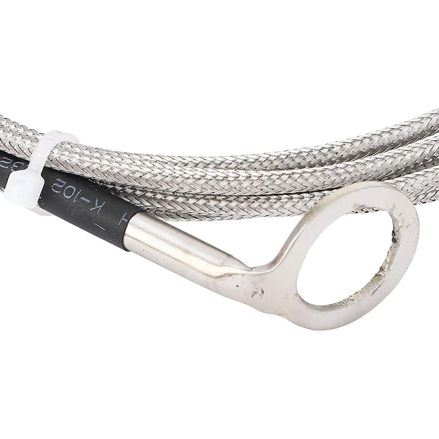 Sonda de Termopar Tipo K WALFRONT 2M Acero Inoxidable -40 a 1000°C