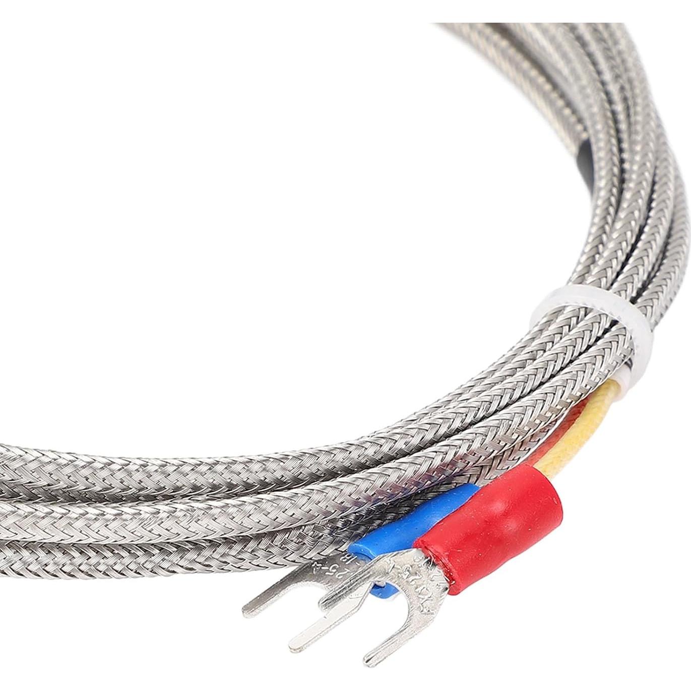 Sonda de Termopar Tipo K WALFRONT 2M Acero Inoxidable -40 a 1000°C