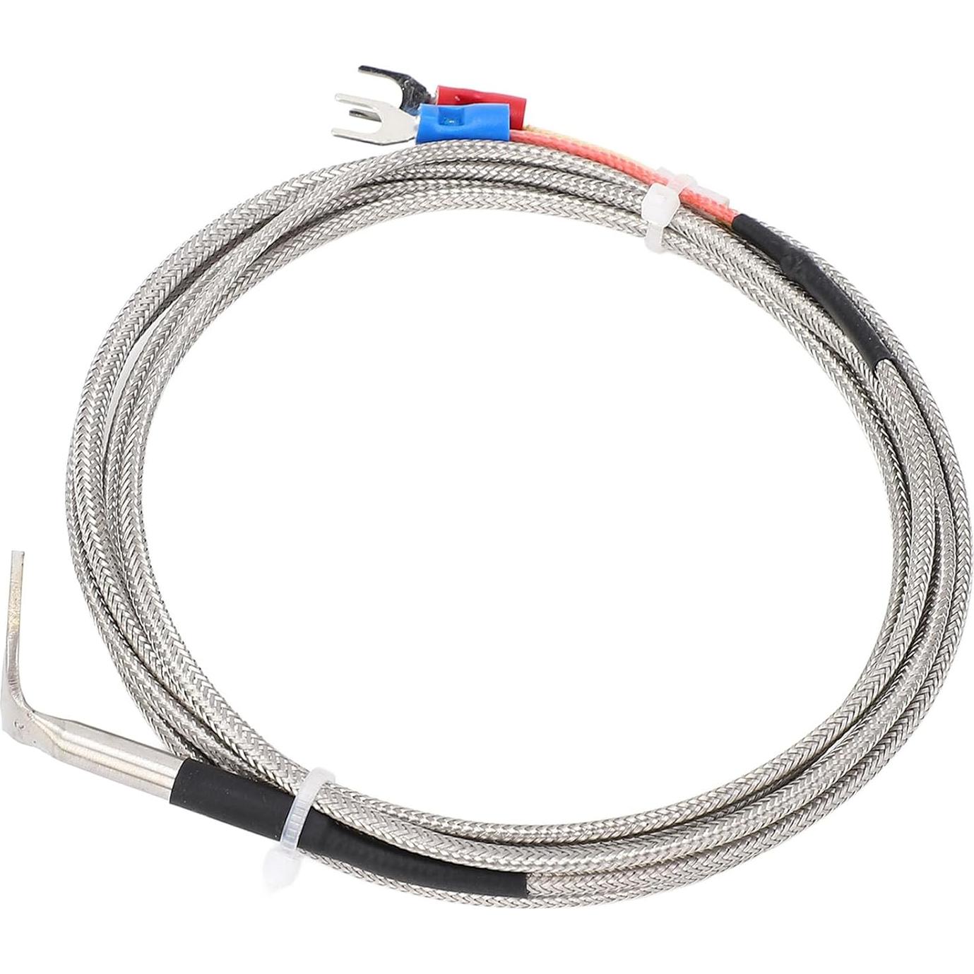 Sonda de Termopar Tipo K WALFRONT 2M Acero Inoxidable -40 a 1000°C