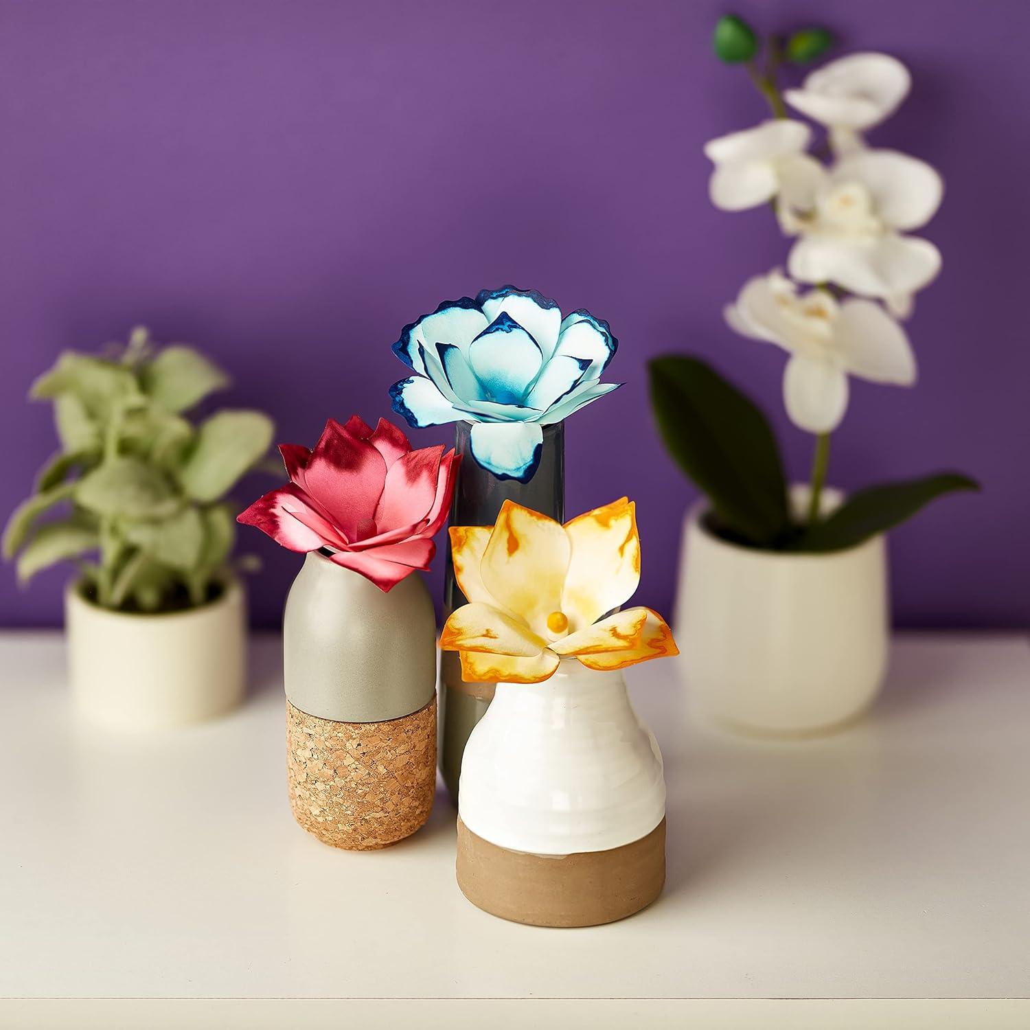 Kit de Ciencia Crayola Flores de Papel 12 Piezas Educativo