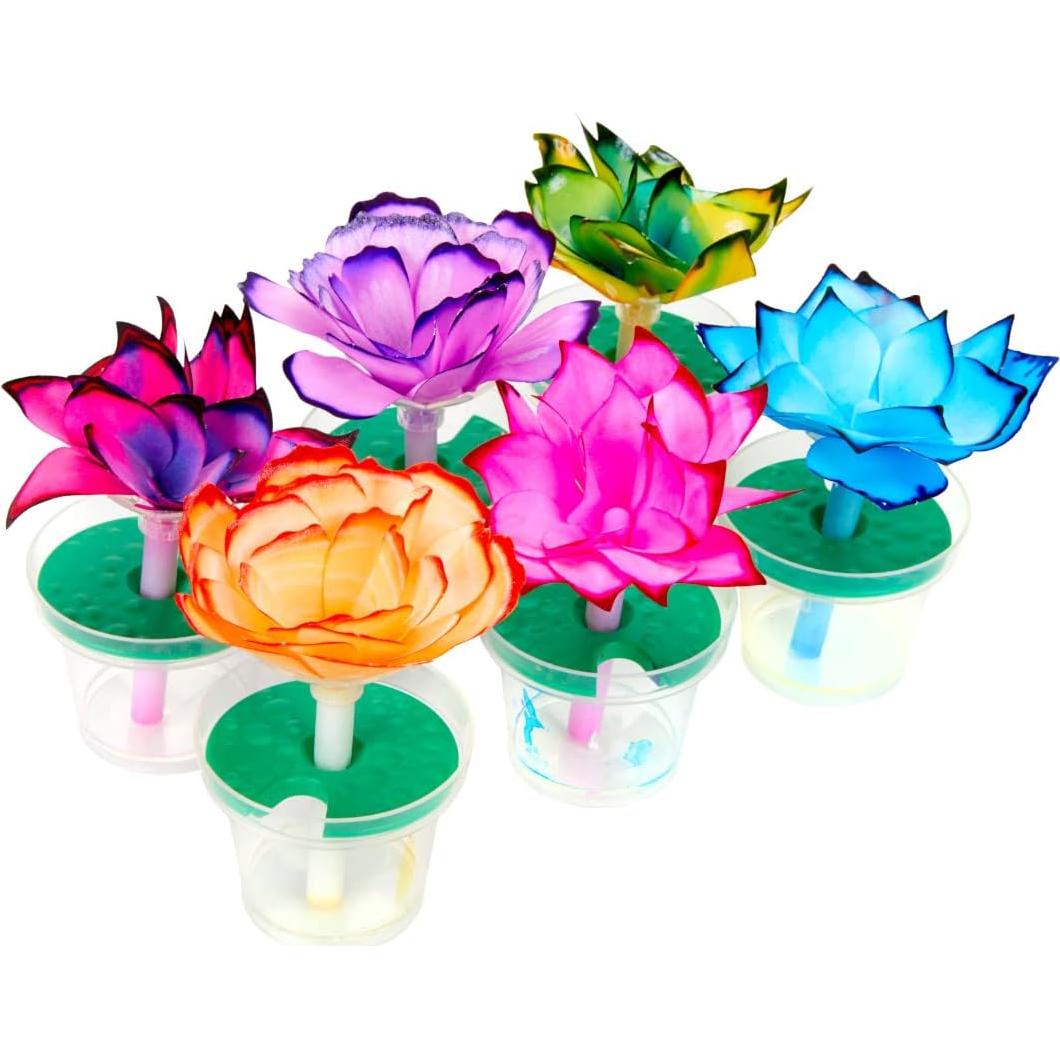 Kit de Ciencia Crayola Flores de Papel 12 Piezas Educativo