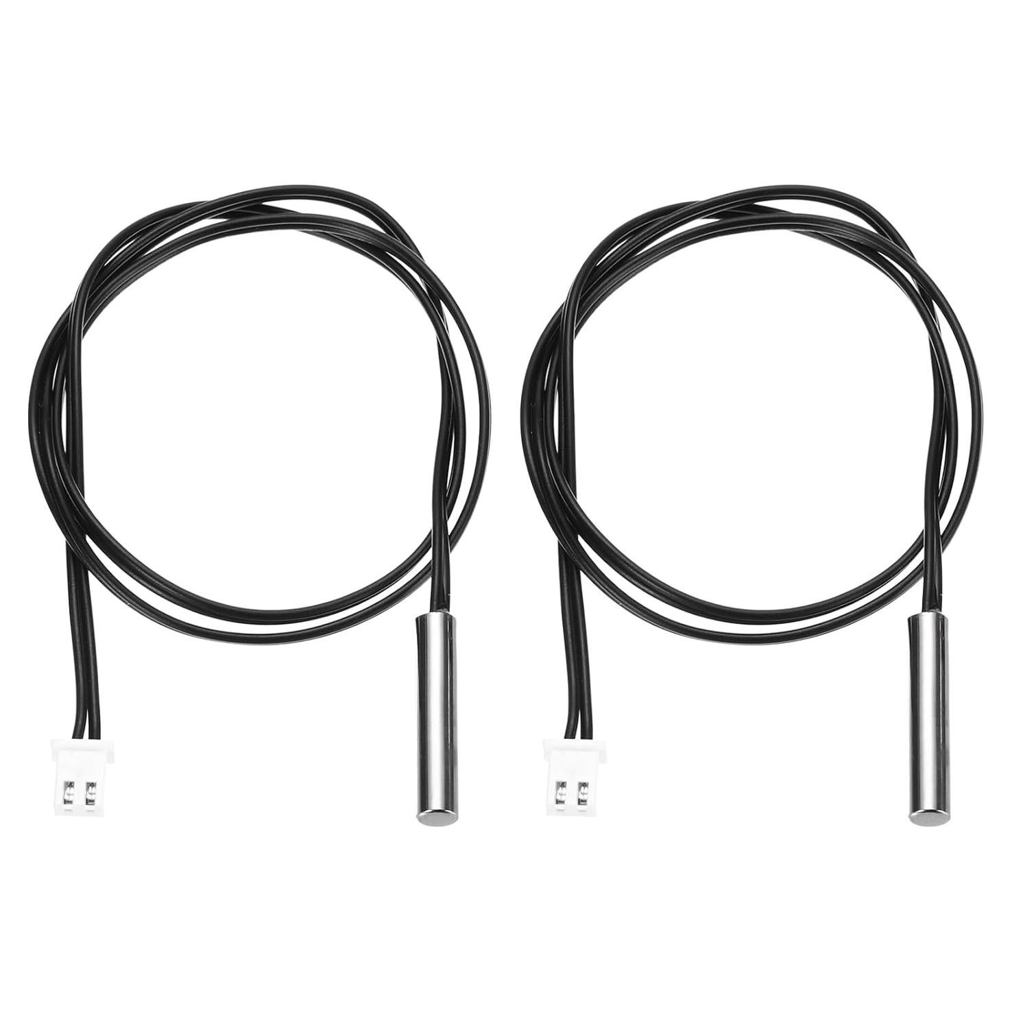 Sonda de Sensor de Temperatura NTC uxcell 5K Acero Inoxidable 40cm