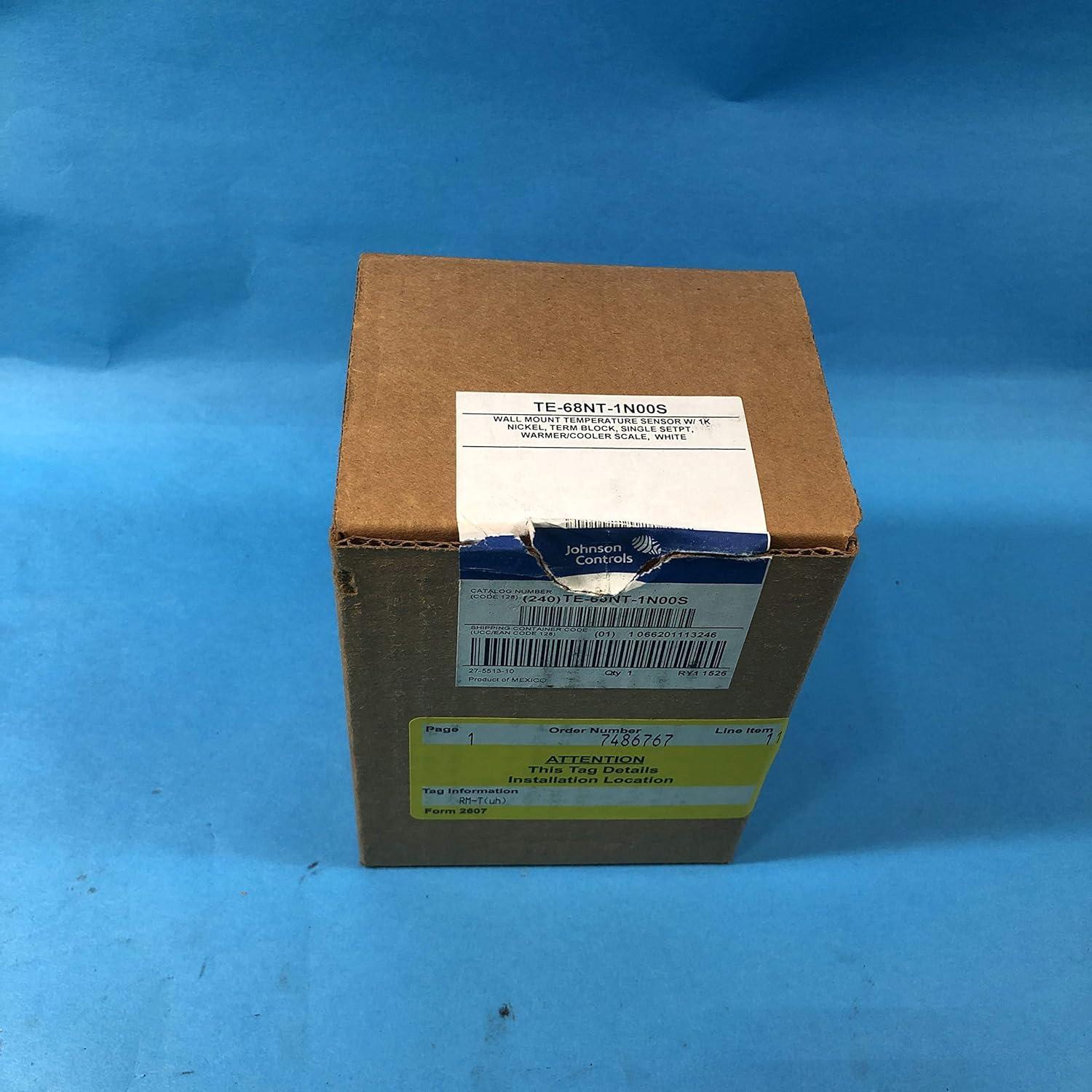 Sensor de Temperatura Johnson Controls TE-68NT-1N00S, Ni1000, Conexión Terminal