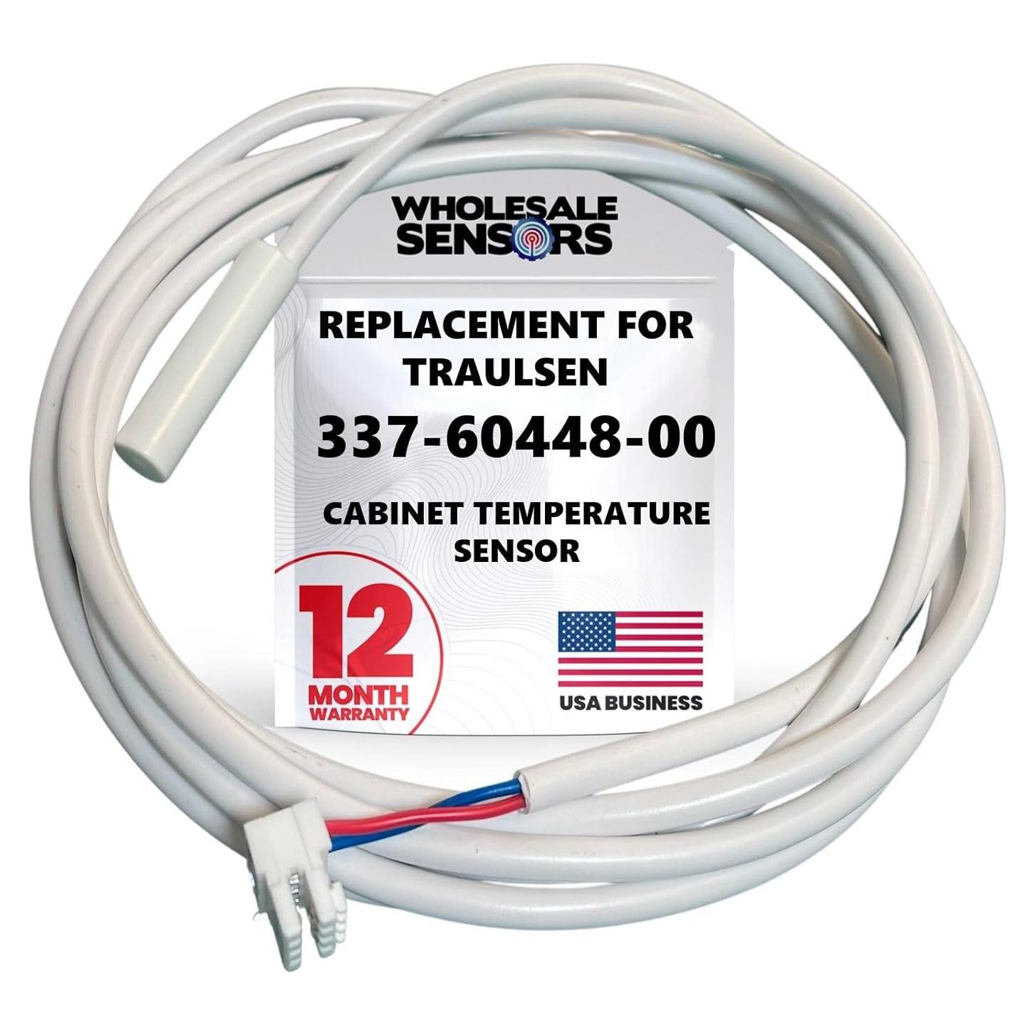 Sensor de Temperatura Traulsen 337-60448-00 Reemplazo 155.4 cm