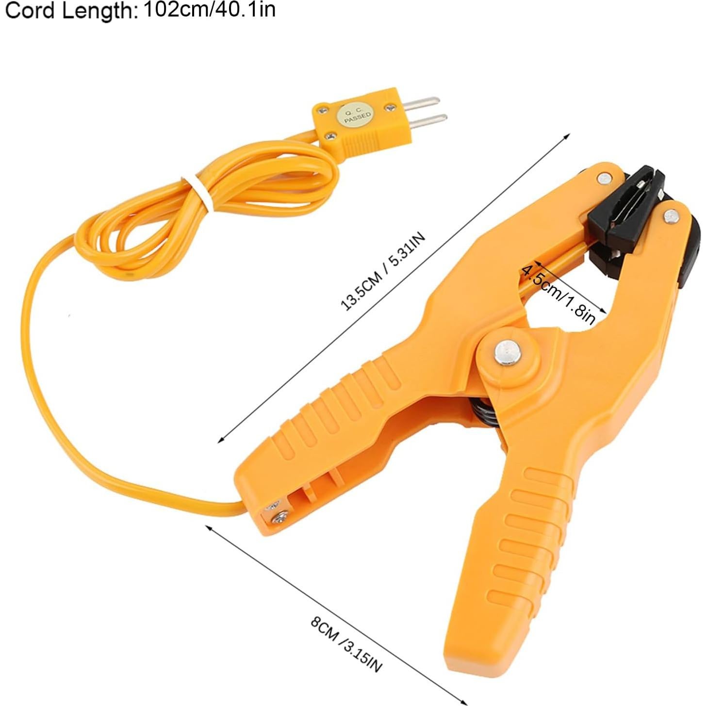 Sensor de Termopar Abrazadera Yosoo -40 a 200°C 2 Pcs