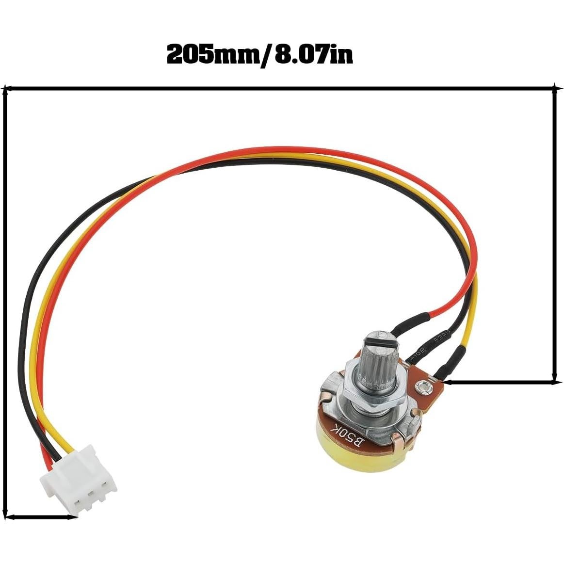 Potenciómetro Lineal B50K El Señor de las Herramientas 6pcs