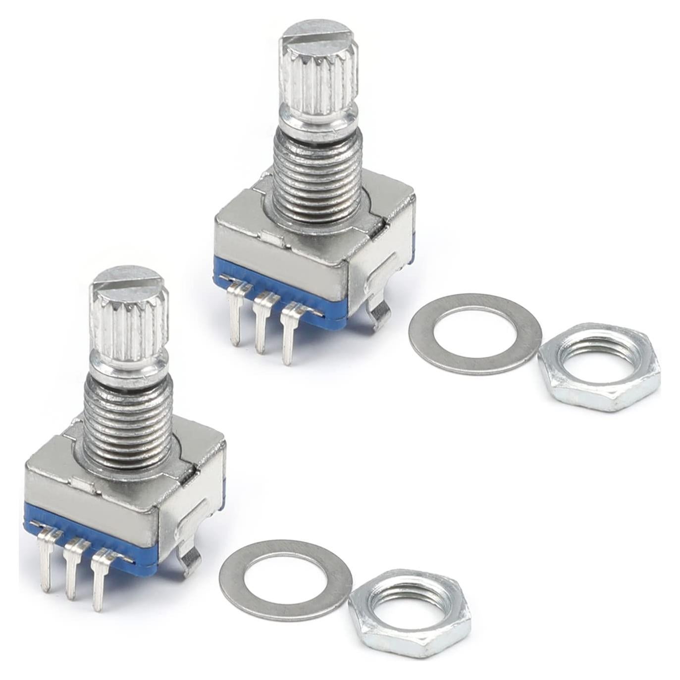 Codificador Rotativo Fielect EC11 360 Grados 7 Pines 2 Pcs