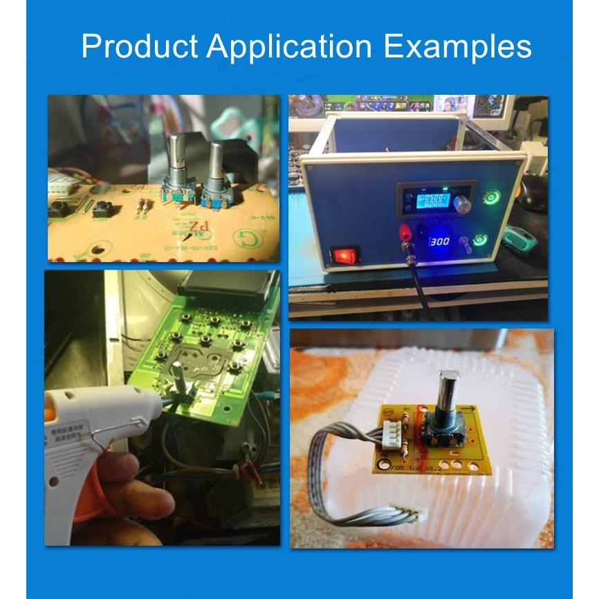 Codificador Rotativo Fielect EC11 360 Grados 7 Pines 2 Pcs