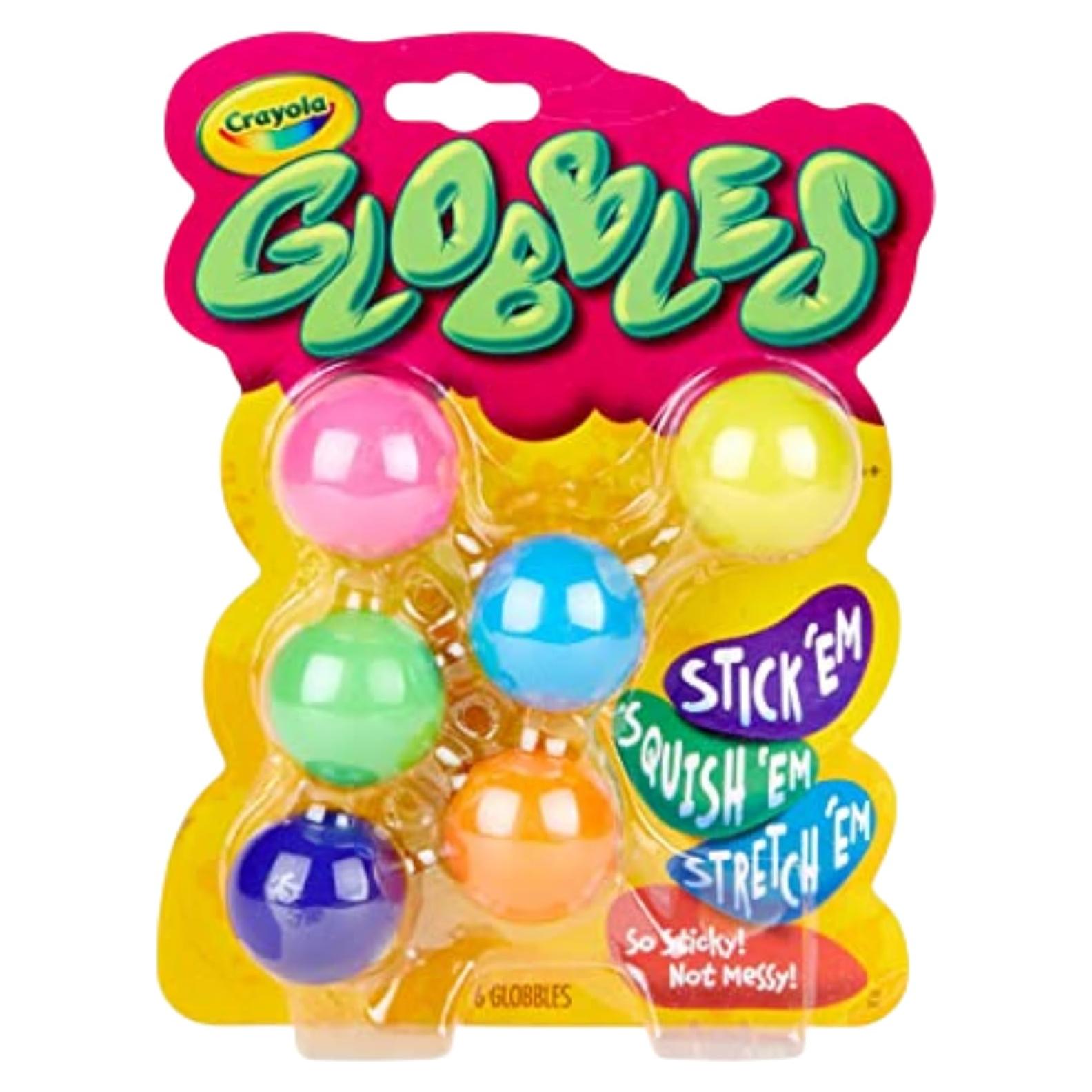 Crayola Globbles Juguete Antiestrés 6 Colores para Niños