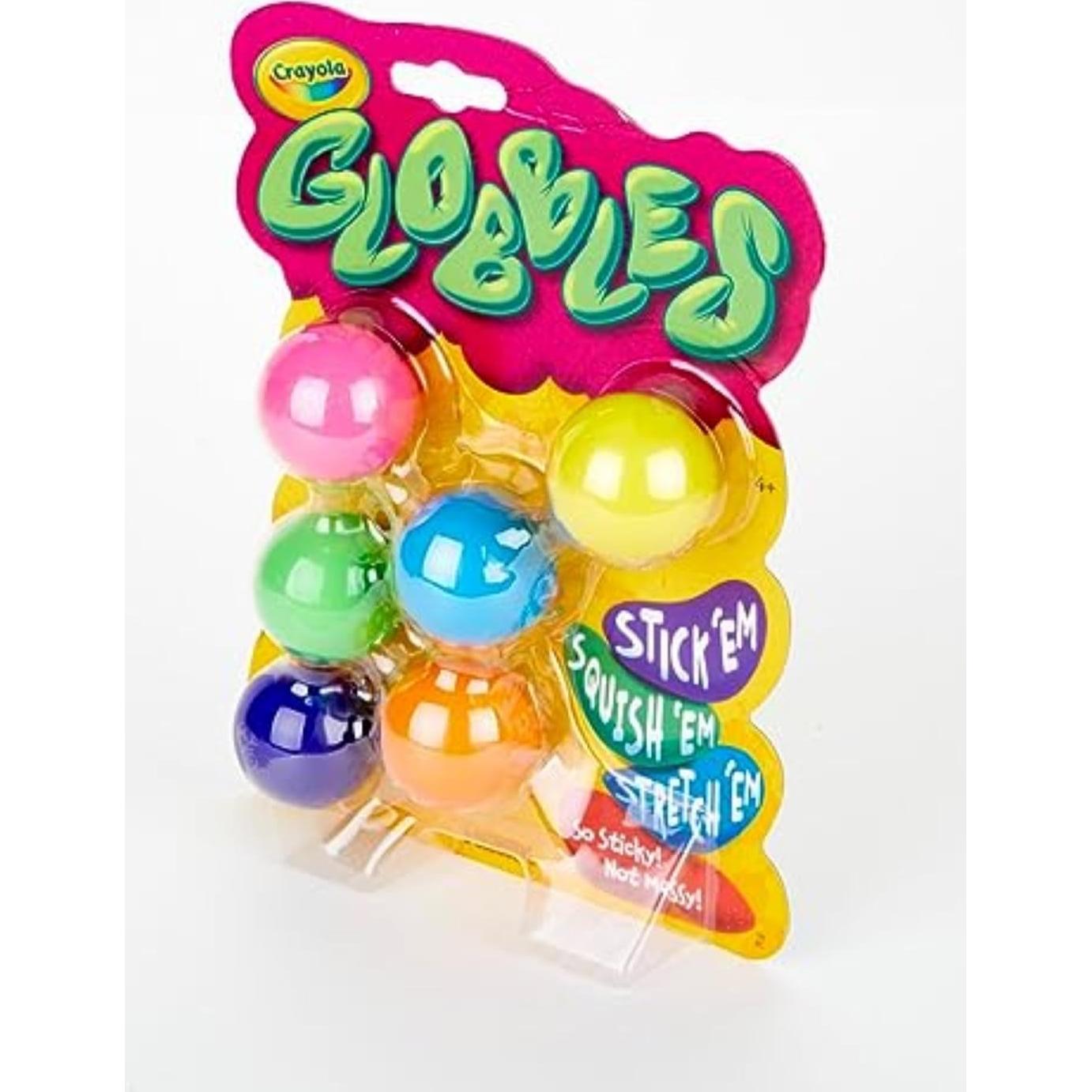 Crayola Globbles Juguete Antiestrés 6 Colores para Niños