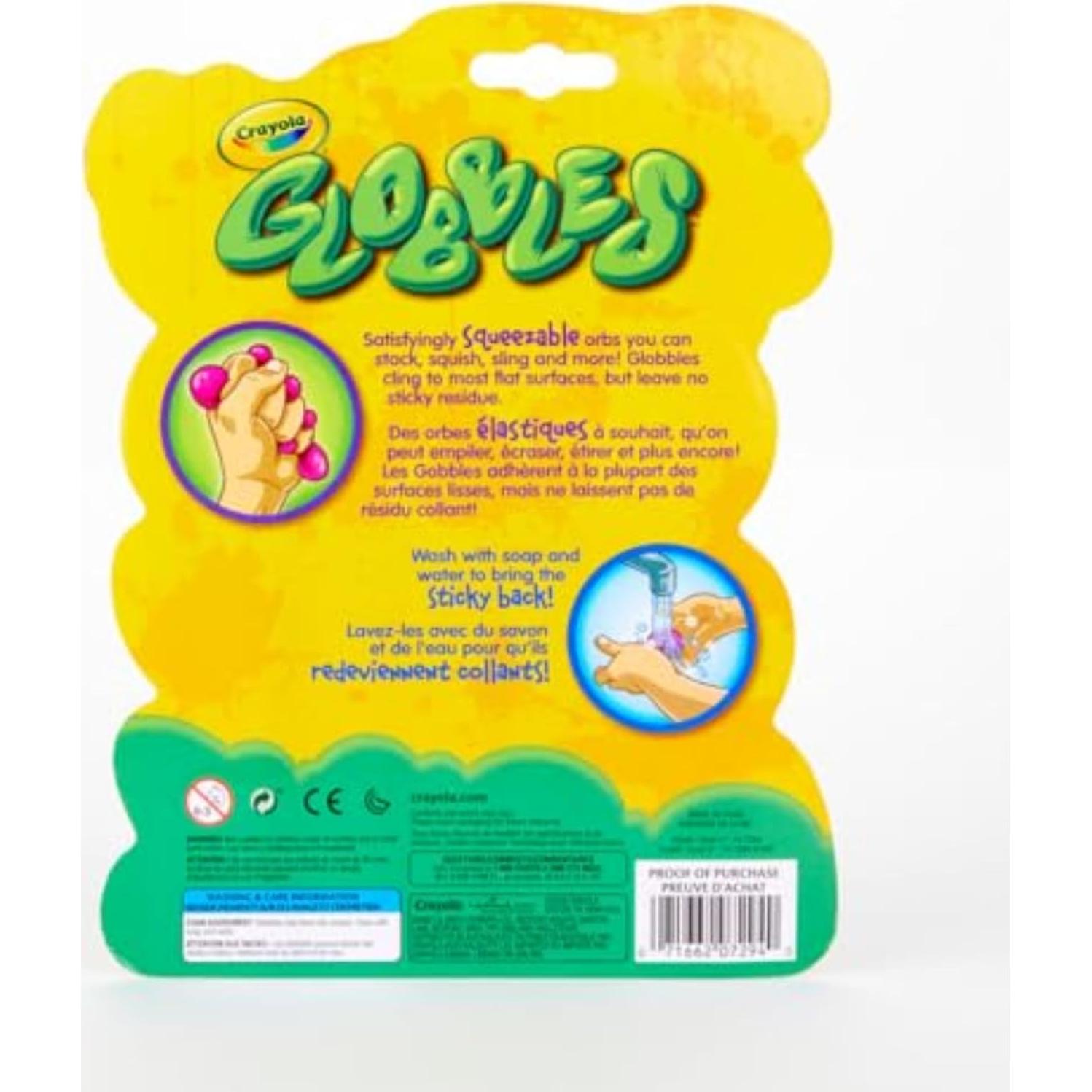 Crayola Globbles Juguete Antiestrés 6 Colores para Niños