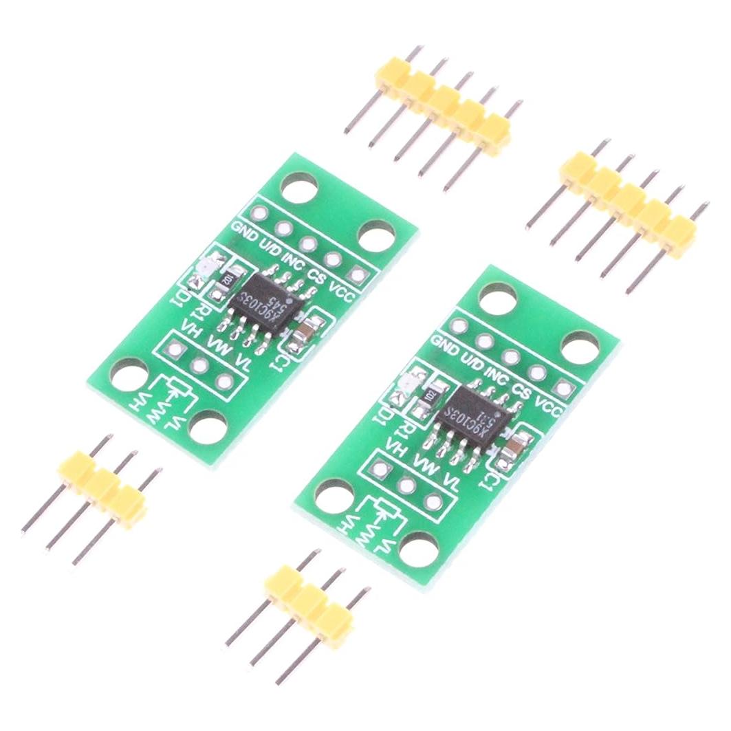 Módulo Potenciometro Digital NOYITO X9C103S 10K 3V-5V (Paquete de 2)