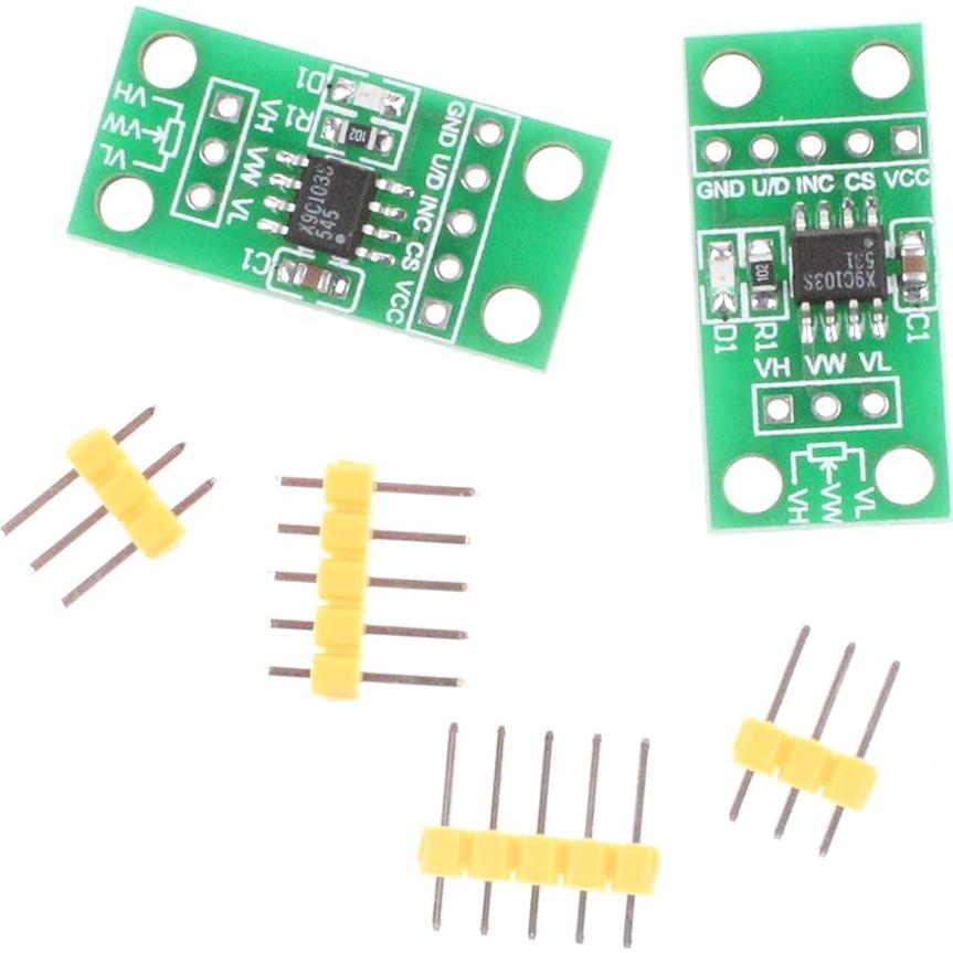 Módulo Potenciometro Digital NOYITO X9C103S 10K 3V-5V (Paquete de 2)