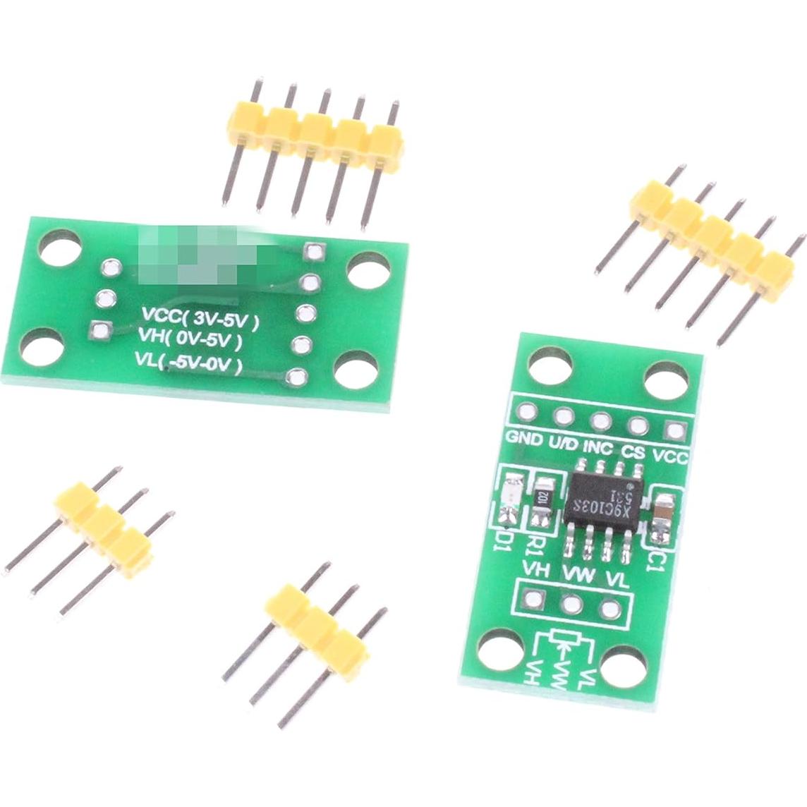 Módulo Potenciometro Digital NOYITO X9C103S 10K 3V-5V (Paquete de 2)