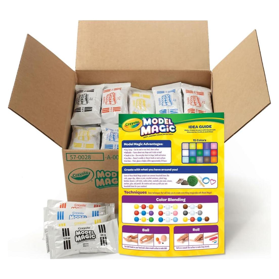 Crayola Model Magic 30pk - Arcilla Secado al Aire 15 Colores