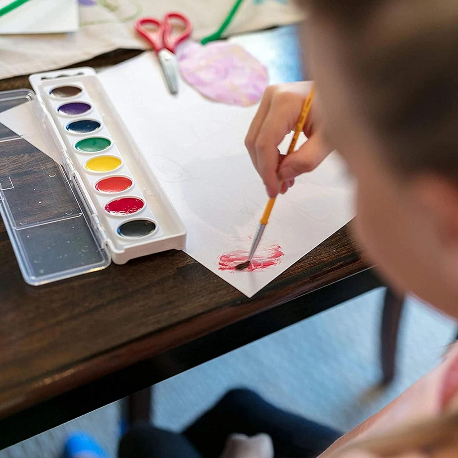 Conjunto de Pintura Acuarelable Crayola 12x8 Colores Lavable