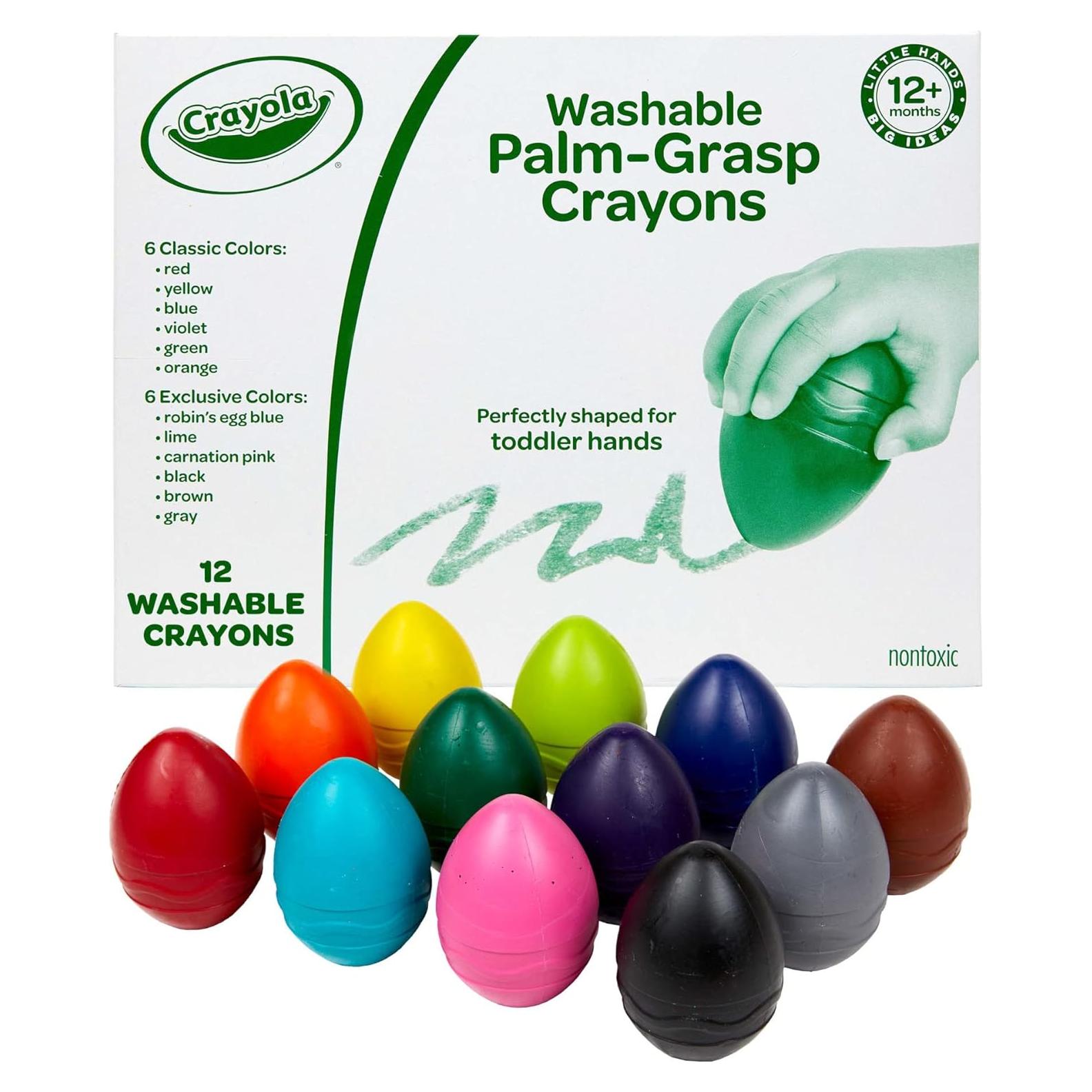 Crayones Jumbo Crayola 12 unidades lavables para niños