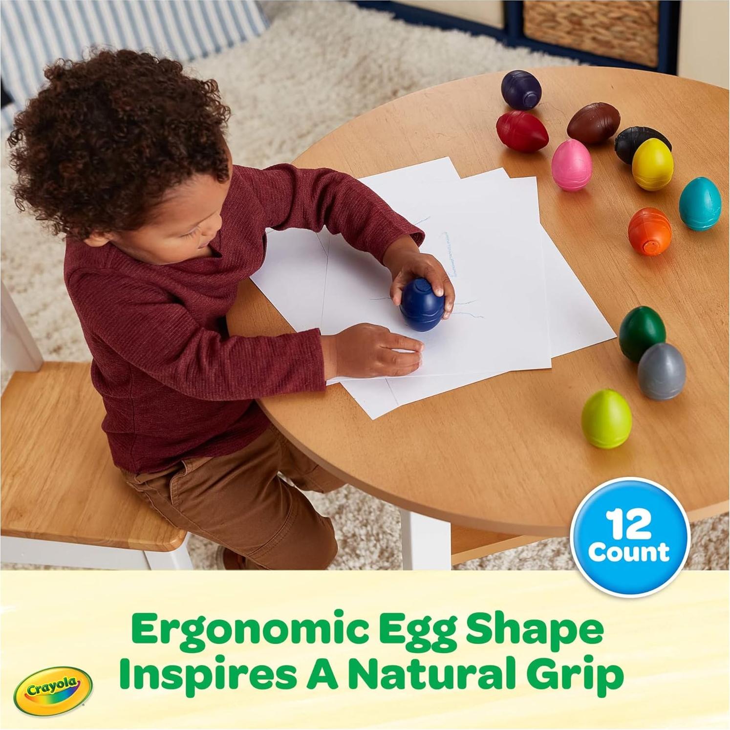 Crayones Jumbo Crayola 12 unidades lavables para niños