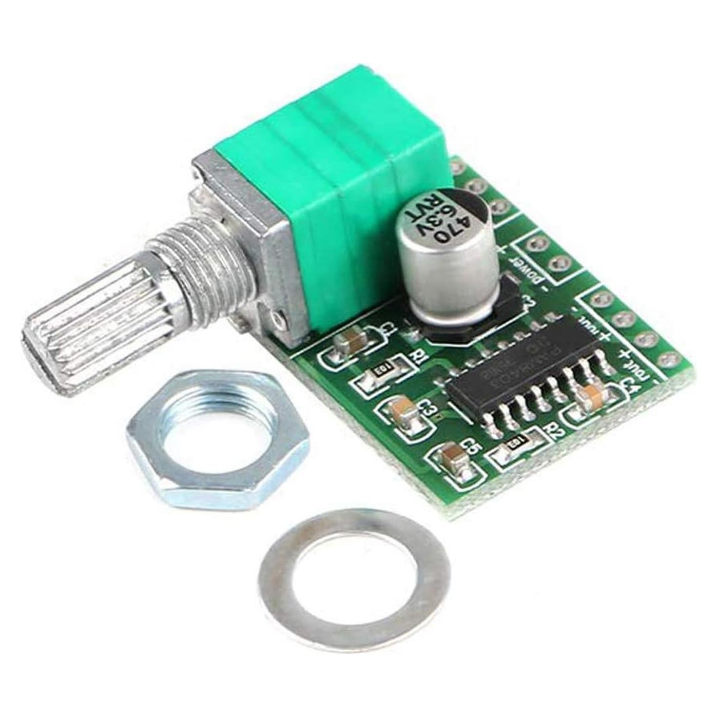 Amplificador Digital PAM8403 5V 3W+3W con Potenciómetro