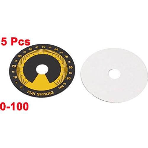 Reostato Potenciómetro uxcell 0-100 Control 5 Piezas