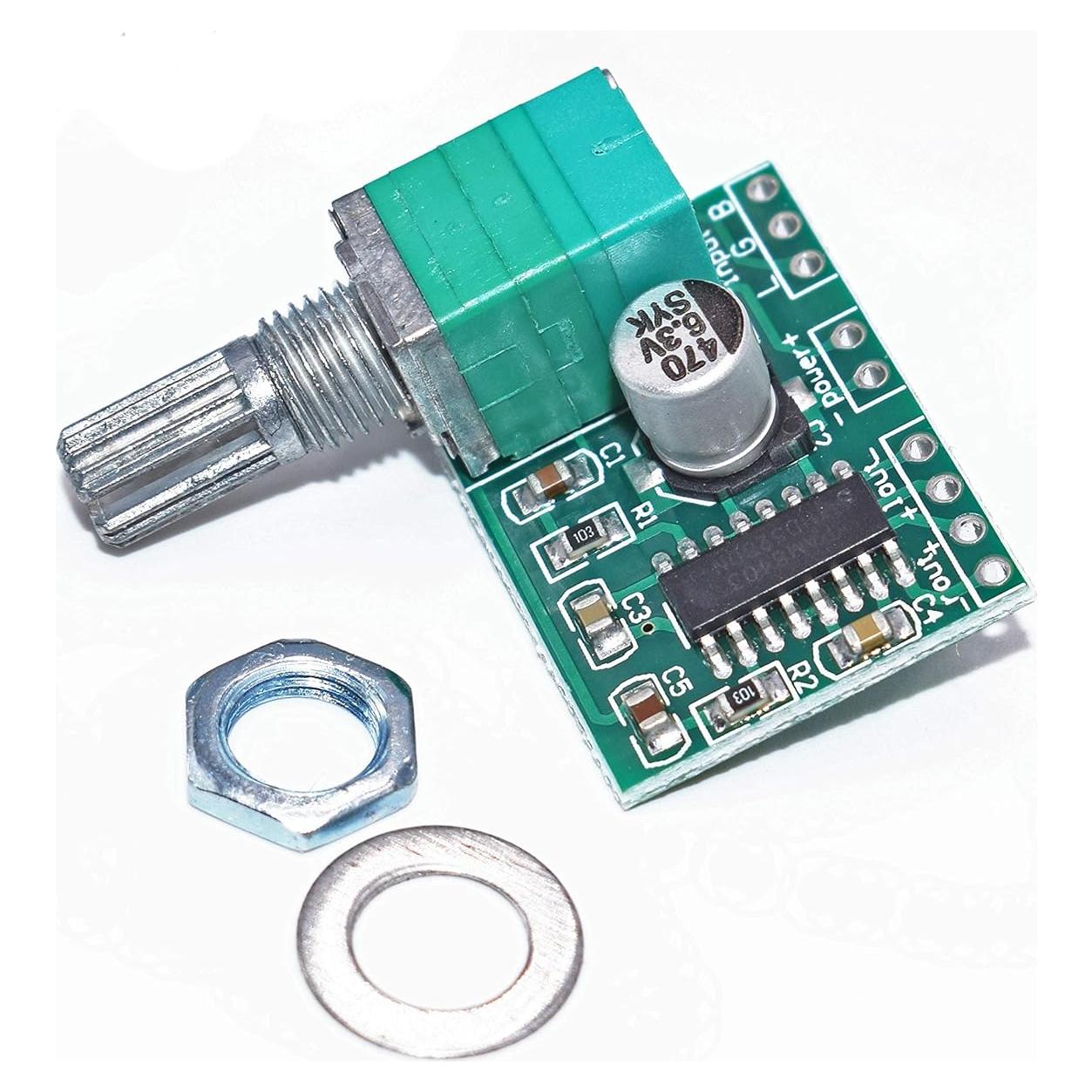 Amplificador de Audio Digital PAM8403 3W Estéreo Envistia