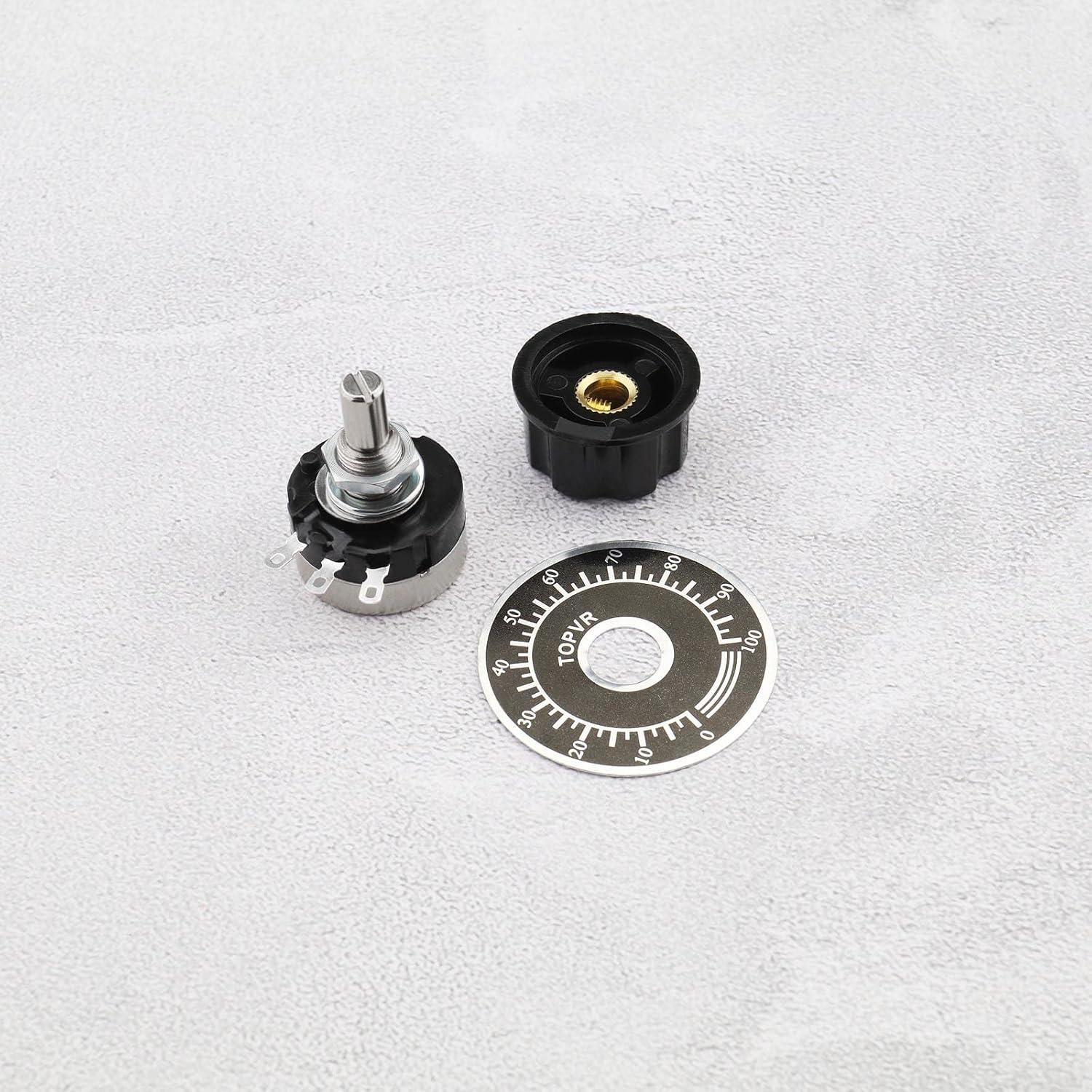 Potenciómetro de Carbono ECSiNG RV24YN20S 10K Ohm 4 Piezas