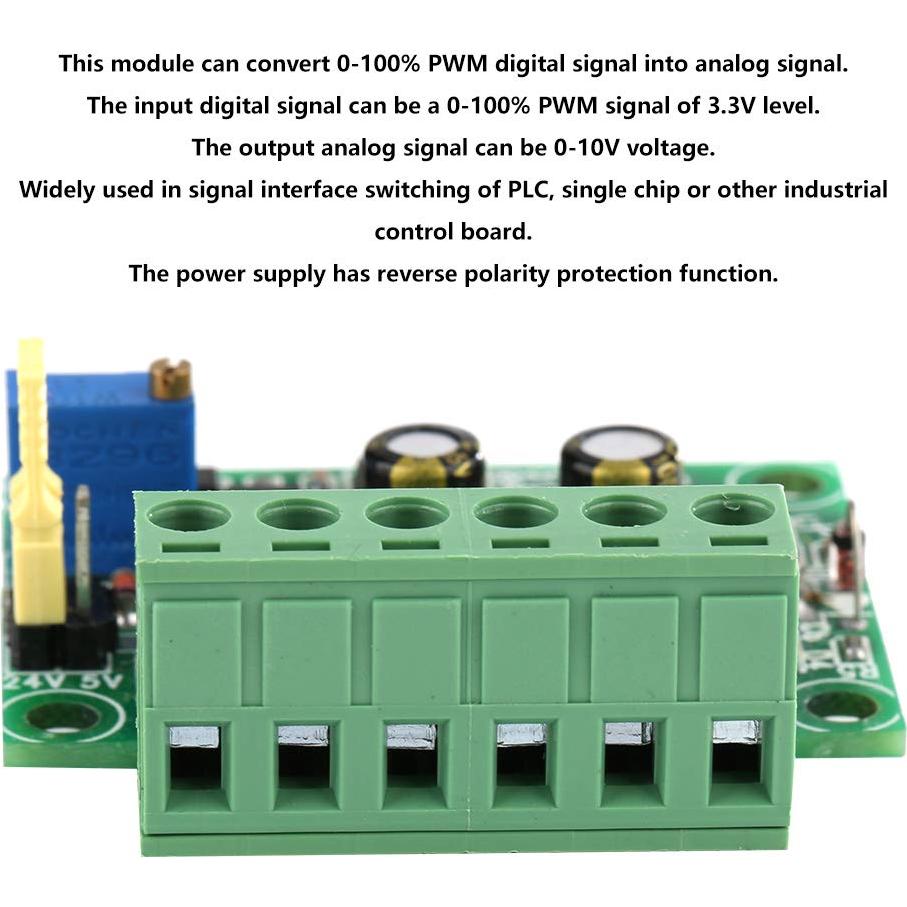 Convertidor PWM a 0-10V YWBL-WH Módulo Digital-Analógico