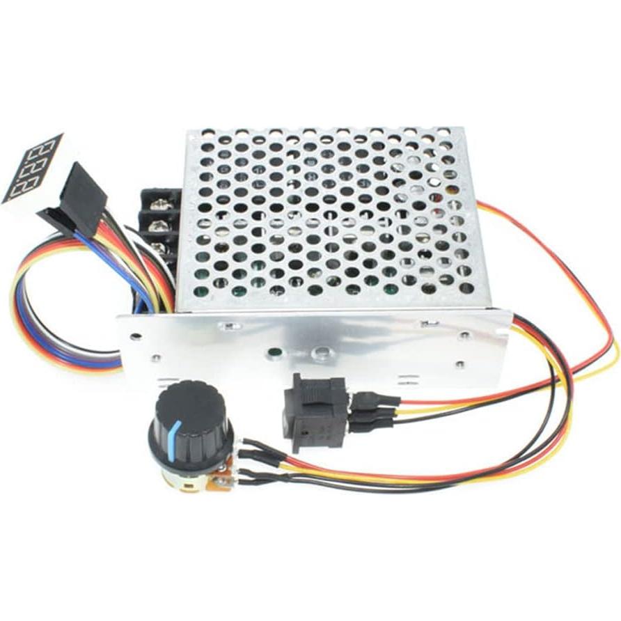 Controlador de Velocidad Motor DC YXQ 10-55V 40A Digital Ajustable