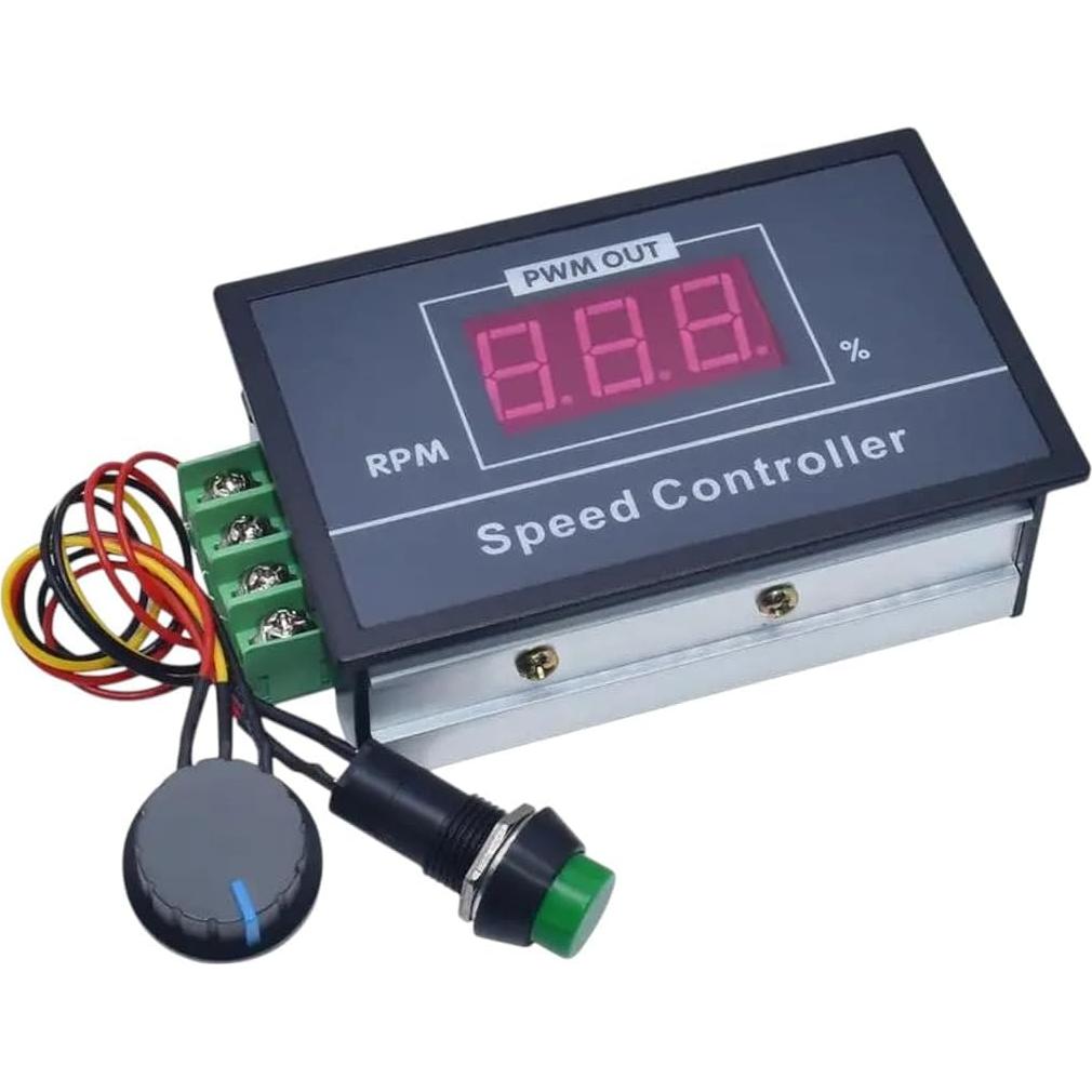 Controlador de Velocidad de Motor Digital REWMTRIRETEN 12V-48V