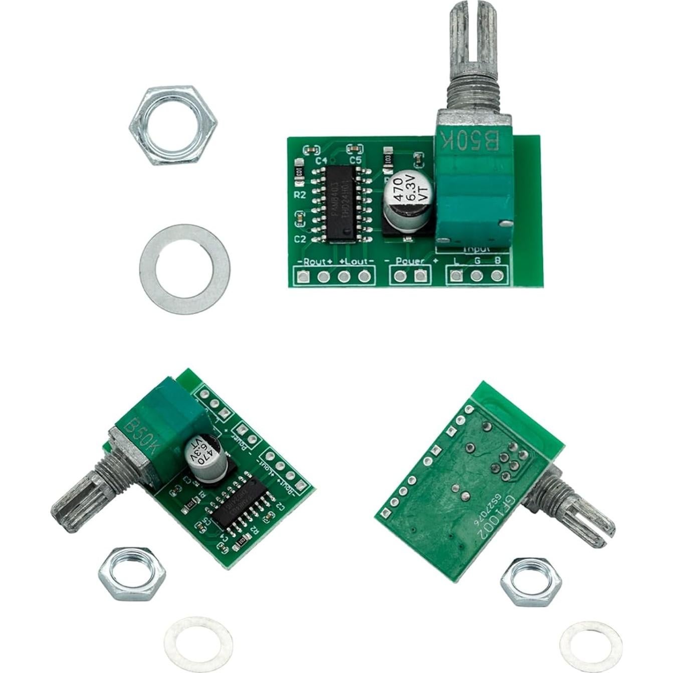Amplificador Digital Clase D YFUSET PAM8403 2x3W USB