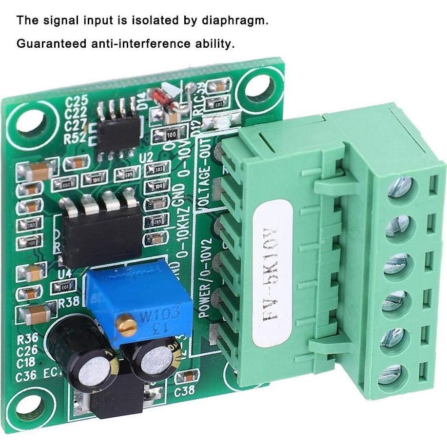 Módulo Convertidor de Frecuencia a Voltaje Jectse 0-5KHz a 0-10V