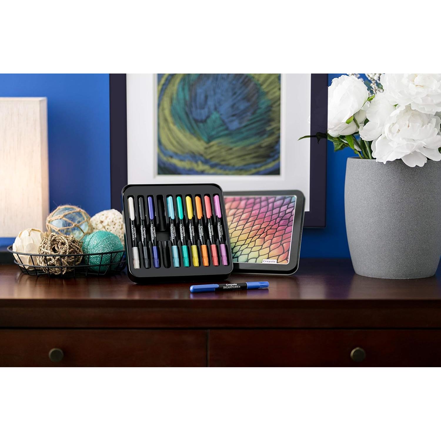 Palitos de Crema Perlescentes Crayola Set de 10 Colores