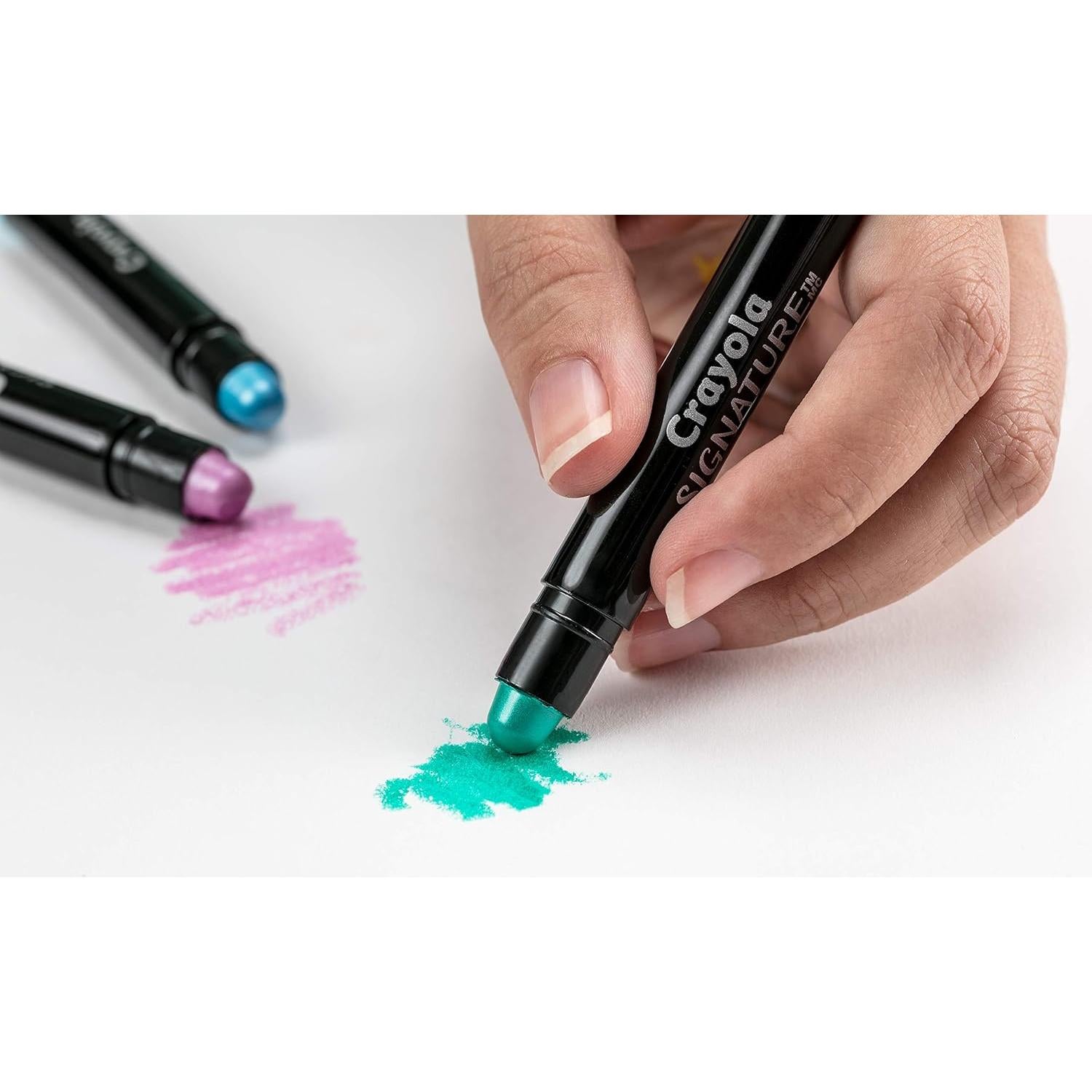 Palitos de Crema Perlescentes Crayola Set de 10 Colores