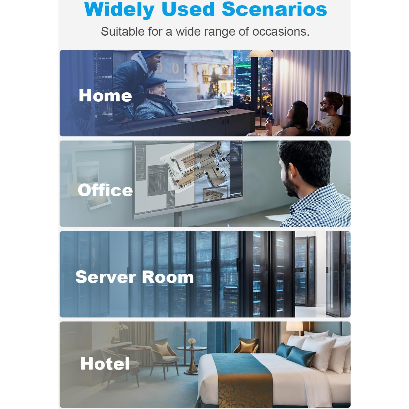 Cable Ethernet CAT 8 DDMALL 6.1m Alta Velocidad 40Gbps
